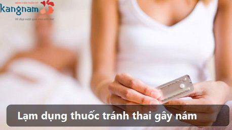 tại sao bị nám da mặt