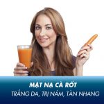 10 cách làm mặt nạ cà rốt dưỡng trắng da trị thâm nám tàn nhang tốt nhất!