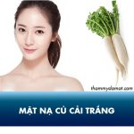 5 Công thức mặt nạ củ cải trắng trị nám tàn nhang tốt như mĩ phẩm đắt tiền!