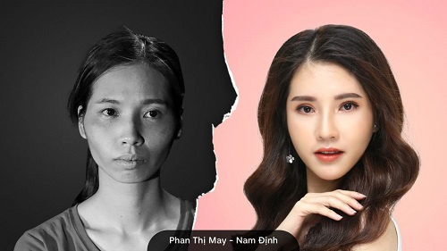 10 tiếng, 6 cuộc PTTM, Phan Thị May hóa thân thành minh tinh Hàn Quốc