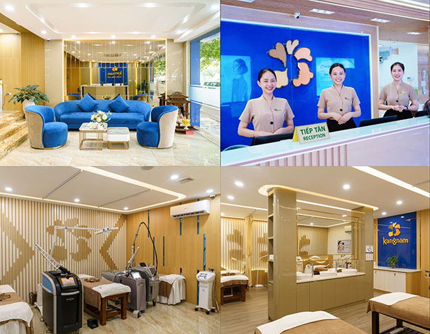 Thẩm Mỹ Kangnam uy tín, cơ sở khang trang, nhân viên nhiệt tình